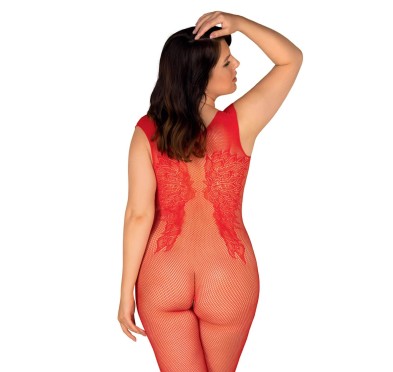 Bodystocking otwarte w kroku obsessive n112 xl/xxl